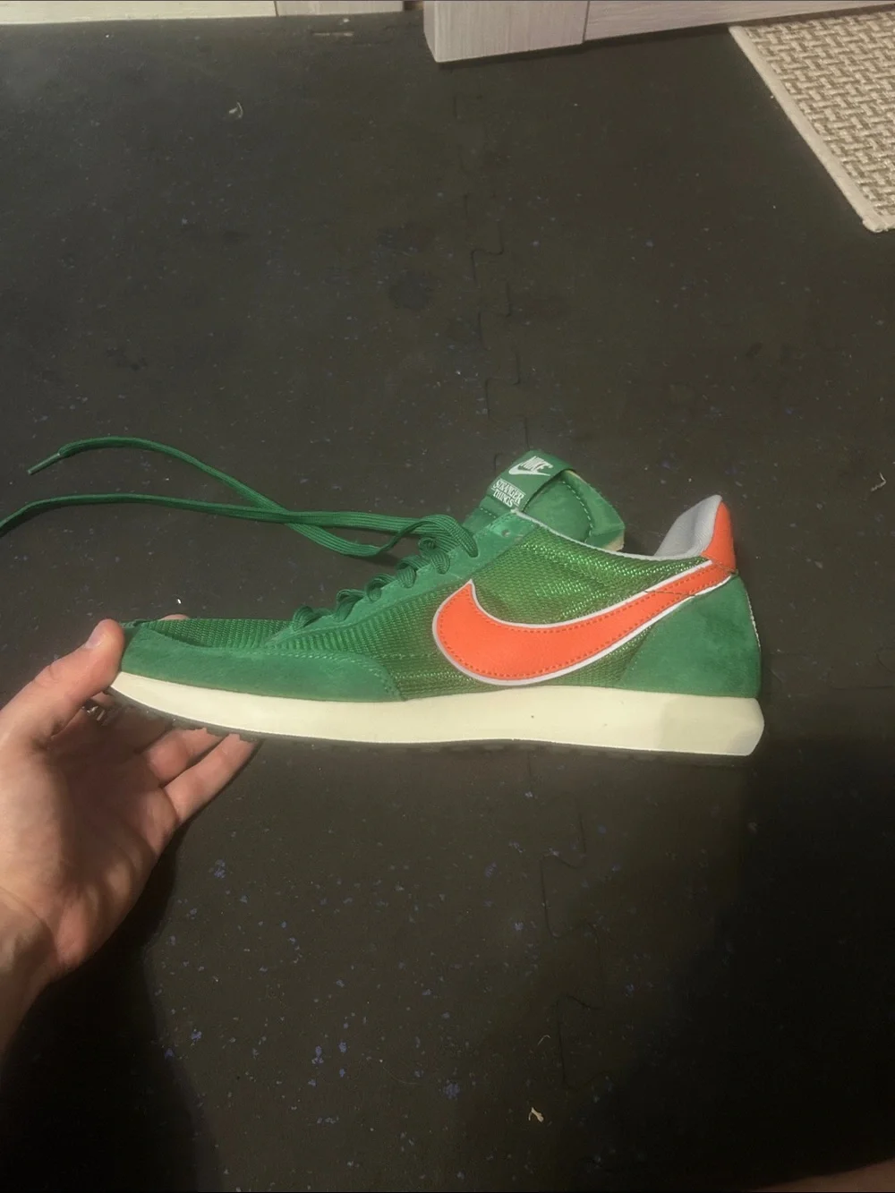 Nike Green limited edition Men's Stranger Things Hawkins Highschool Shoes